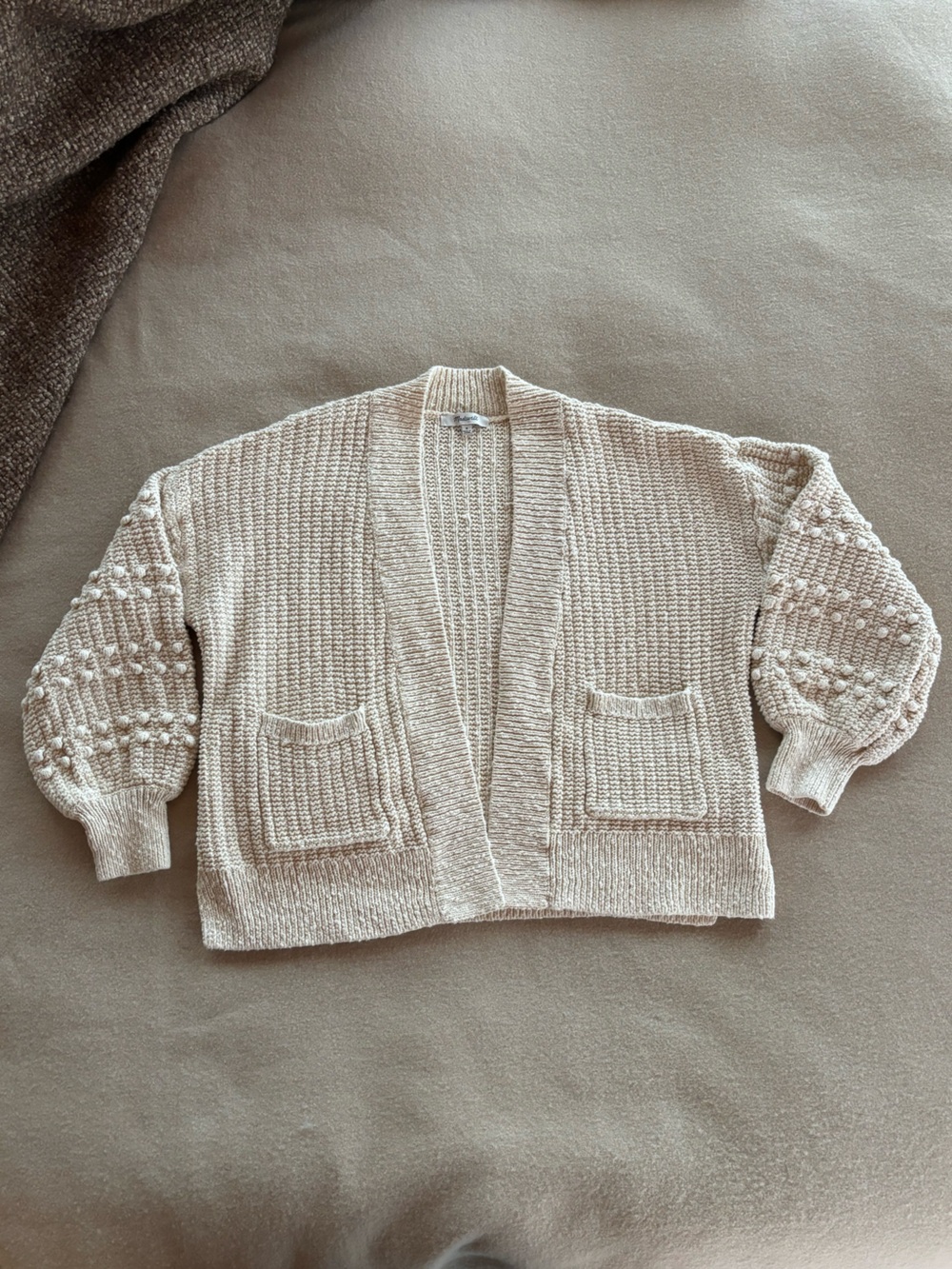 Madewell Popcorn Knit Cardigan - Picture 1 of 7